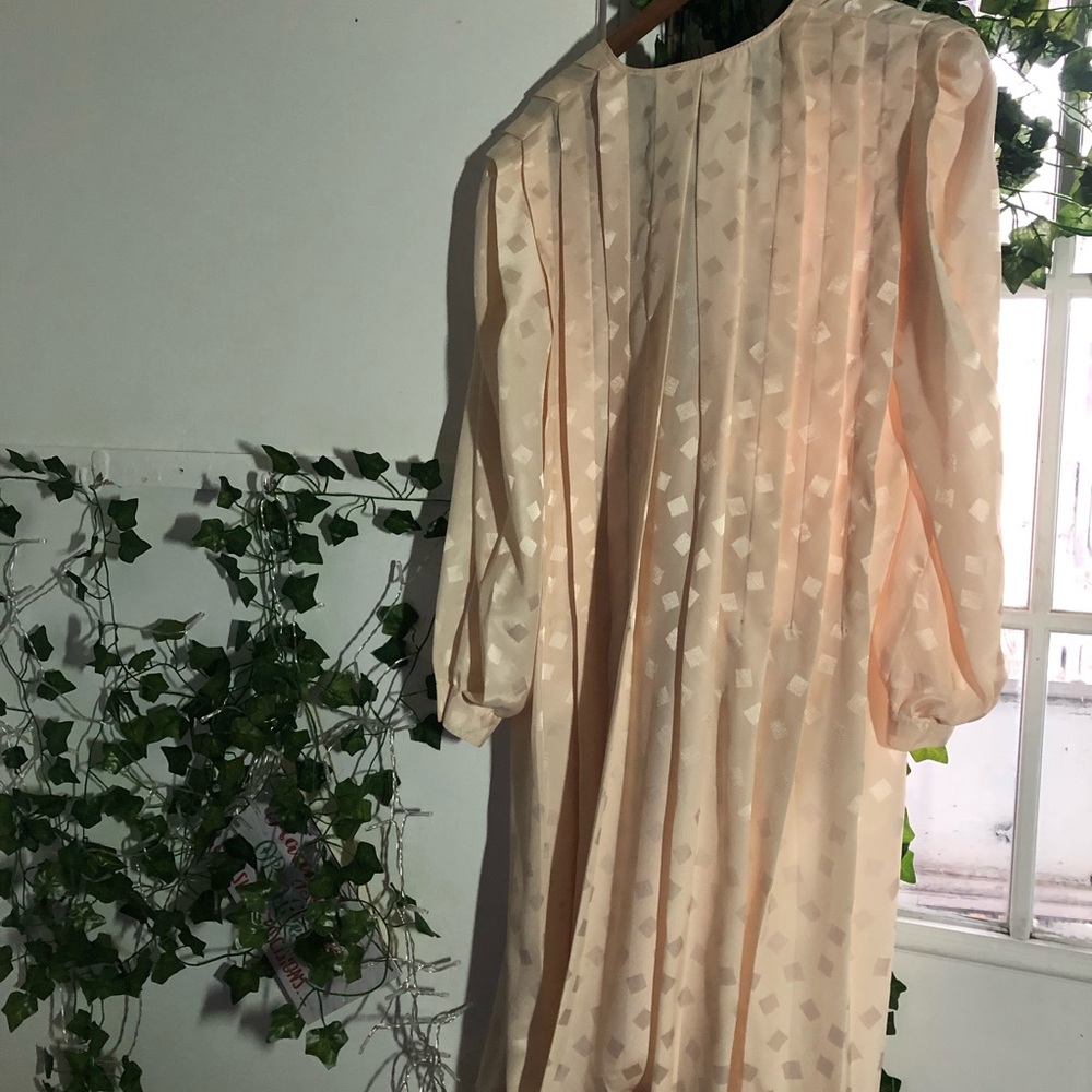 Gloria Vanderbilt Vintage Poly Dress, Size 12